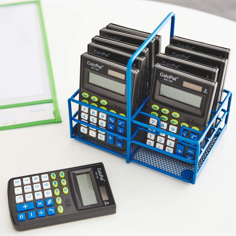 EAI Education CalcPal EAI-130 Basic Calculator - Set of 10 - Image 3